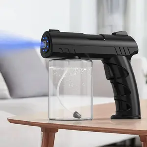 PANCERKA Handheld Nano Blue Light Spray Gun,Spray Gun, Atomization Gun, Large Fog Volume, Long Range, 8 Blue Light, Nozzle with Anti-Clogging Design, Non-Slip Handle, Multi-Scenario Applicable