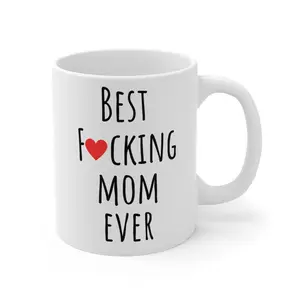 Best Mom Ever, Funny Mom Gift, Mom Coffee Mug, Mom Christmas Gift, Mom Gift, Mom Birthday, Mom Humor Gift, Mom Christmas Gifts, Mother's Day Essentials- Reusable Coffee Cup, Washable Ceramic