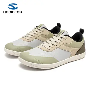HOBIBEAR Wide-Toe Shoes for Spring & Autumn: Barefoot-Feel Casual Sneakers for Men & Women, with Extra-Wide Foot Shape Design for Sports