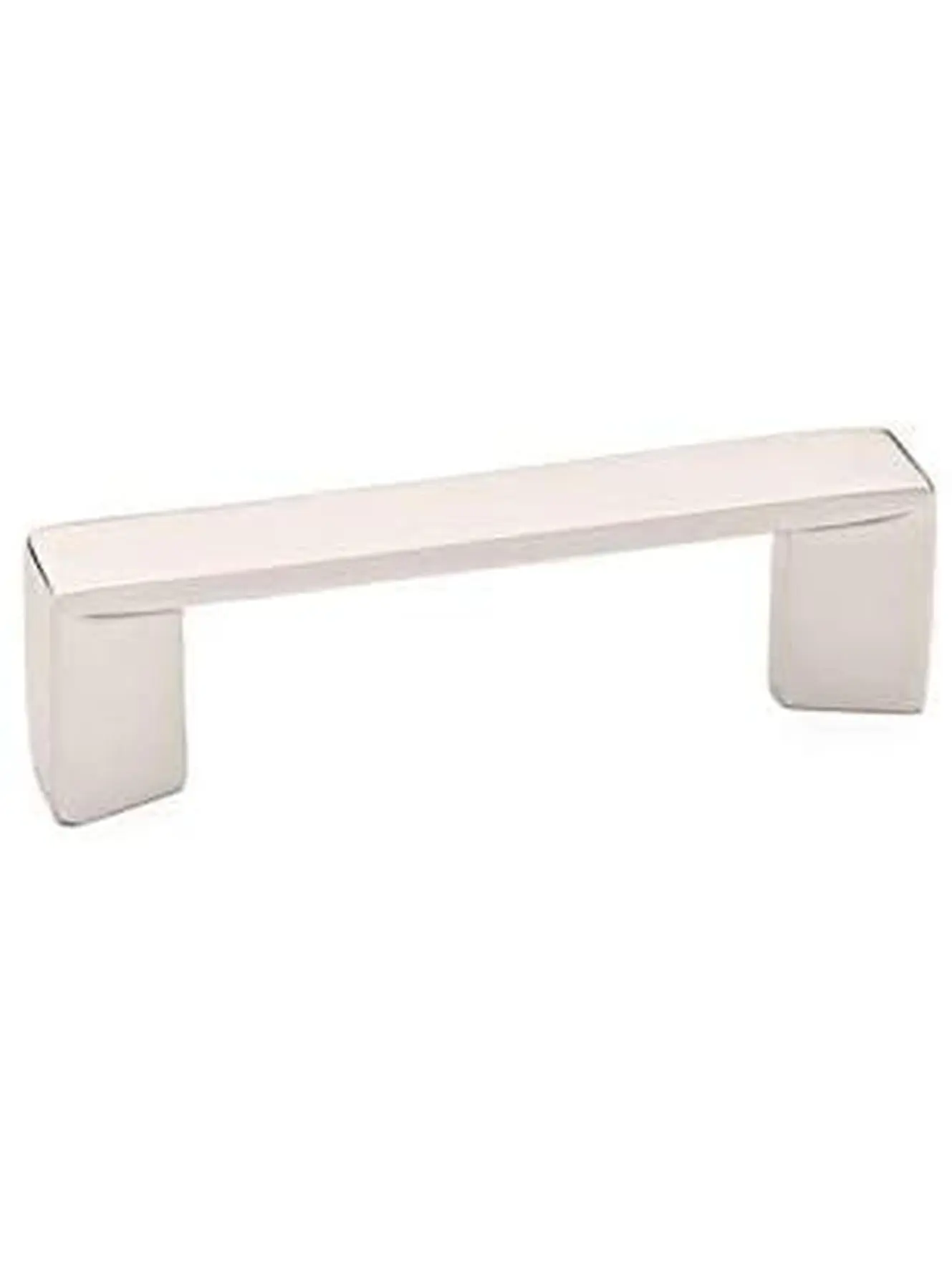 Emtek 86264US14 Contemporary Trinity Cabinet Pull, 3.5 in. (3-1/2' Ctc) Center-to-Center, Bright Nickel, Installation Screws Included