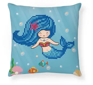 Pearl Swimmer-Mini Pillow