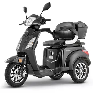 fathersdaygift  VEVOR Heavy Duty 3-Wheel Mobility Scooters for Seniors Adults, 500lbs Capacity, 21.5 Miles 3-Speed Long Range, 1000W All Terrain Electric Recreational Scooter Wheelchair, 20 Max Climbing Capacity