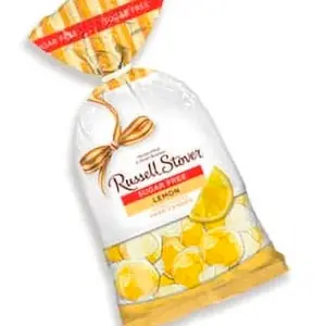 Russell Stover Sugar Free Lemon Hard Candy 12 Oz Bag - Sweet Snack