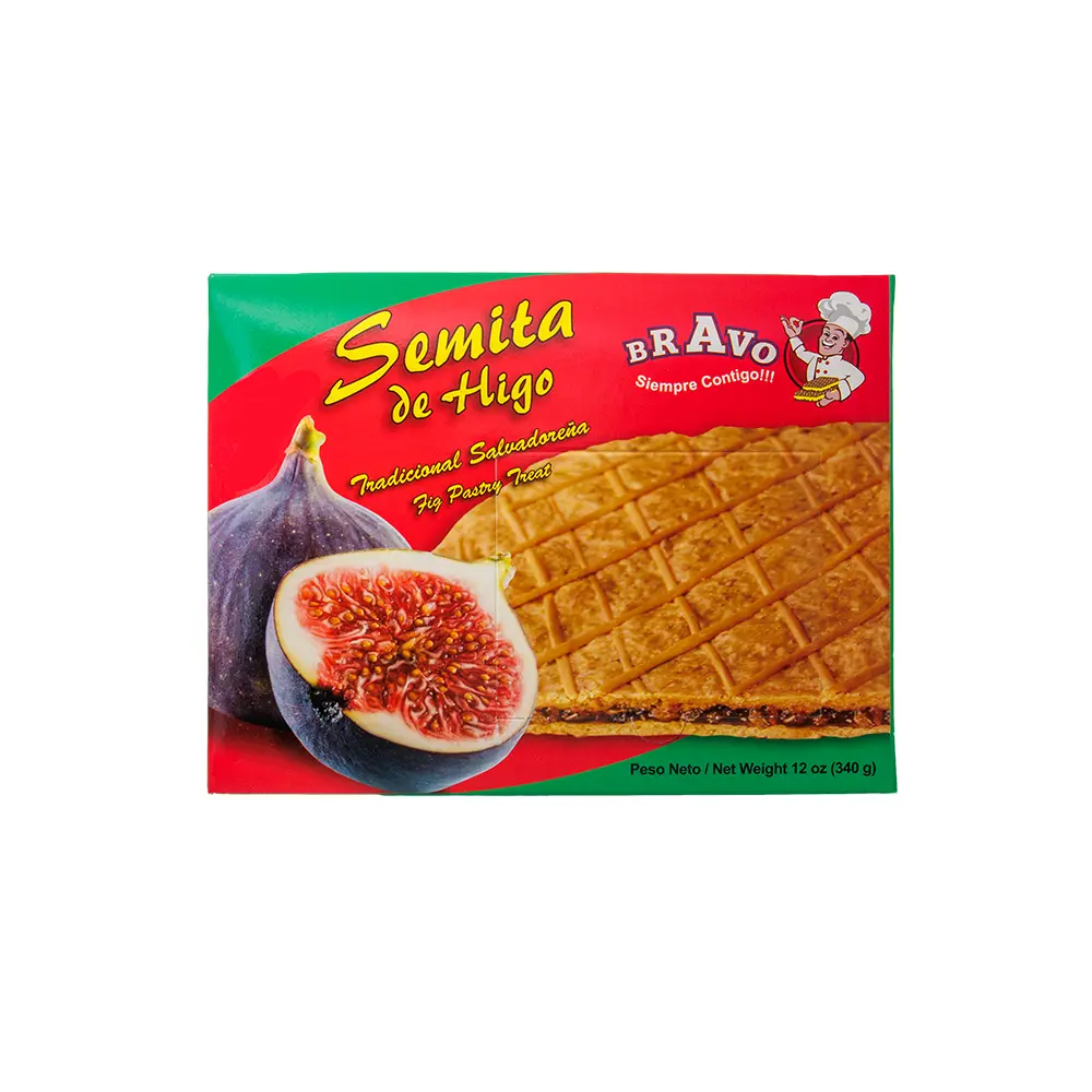 Semita de Higo – Pan Dulce Relleno de Fruta | 12oz