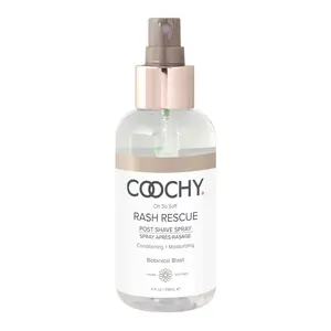 COOCHY Rash Rescue Post Shave Spray - Essential Oils & Botanicals for Soothing & Protecting Freshly Shaved Skin - 4 oz