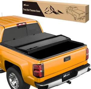 Nilight Hard Shell Tri-Fold Truck Bed Cover, Weatherproof, Compatible with 2019-2025 Chevy Silverado 1500/GMC Sierra 1500, 5.8 ft Truck Bed, Automotive Car Exterior Accessory, Truck Bed Covers