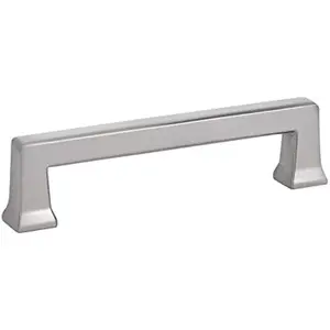 Emtek Alexander Cabinet Pull in Satin Nickel Finish - 3.5 Inch Center-to-Center Design - Versatile Hardware for Cabinets and Furniture Emtek