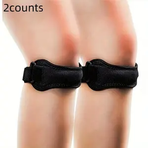 2-Pack Patellar Knee Brace, Unisex Outdoor Sports Support, Ideal for Hiking, Soccer, Basketball, Running, Tennis, Volleyball, Squats