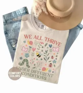 Neurodiversity T-Shirt for BCBA Gift, Special Education Teacher Shirt, Mental Health Gifts for Teachers, Autism Awareness Tee 4