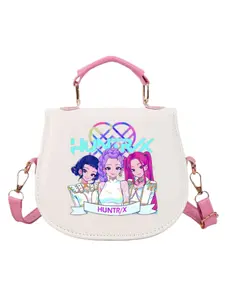 Korean Anime Cartoon Print Fashionable Shoulder Bag, Casual Versatile Handbag for Outdoors, Stylish Single Strap Crossbody Bag, Crossbody Tote Bag