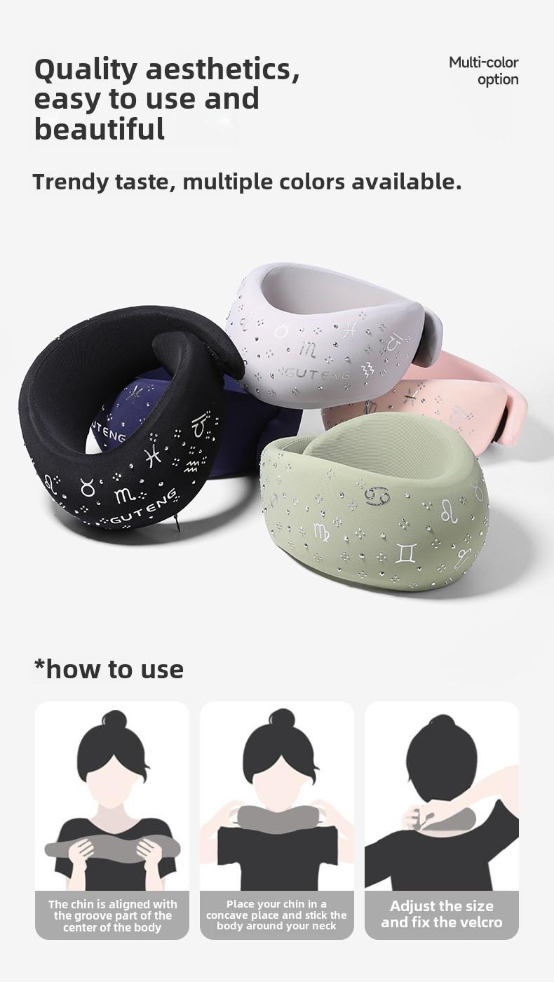 Neck Support Cervical Spine Correction Protection Forward Tilt Fixed Protection Neck Sets Office Anti-Bow Support Collar Maintenance Neck Tool Healthcare pillow