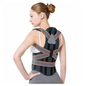 Aulexmed Adjustable Back Brace [DealsForYouDays] Breathable Posture Corrector for Daily Wear, Comfortable Unisex Design