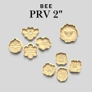 Bee PRV's 2" Cookie Cutter Stamp for Decorations and Edible Creations and Crafts Bakeware Utensils
