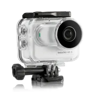 Insta360 Diving Case for GO 3/GO 3S, Waterproof, Glass Lenses, Transparent