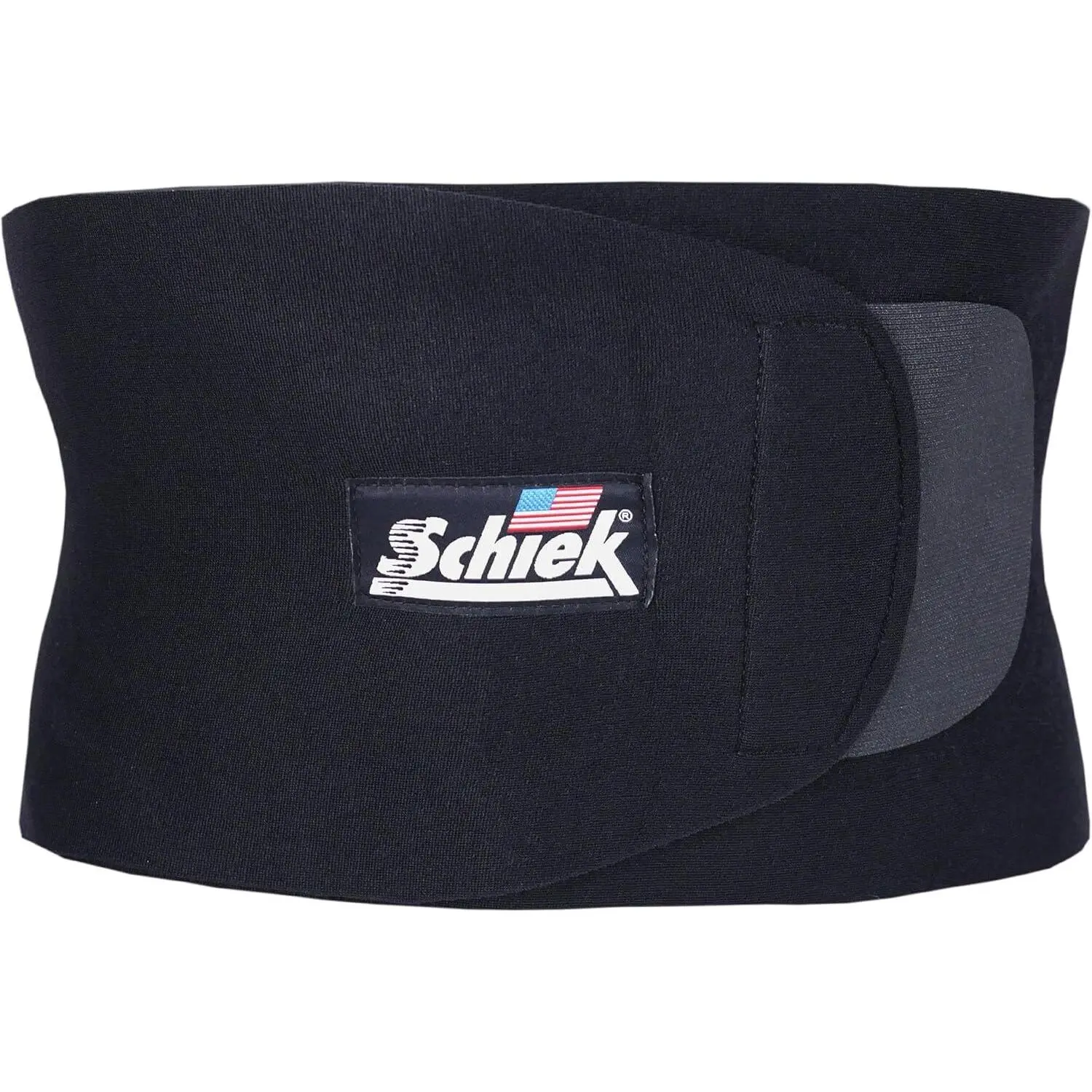Schiek Sports Model 800 Waist Trimmer Belt - Black
