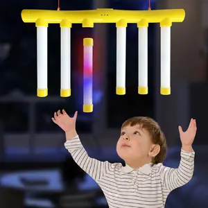 Hand-eye coordination glow-in-the-dark version stick-grabbing machine, quick eyes and hands, reaction training, party gathering game toy