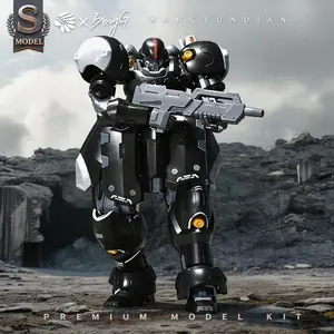 Zekloren 1:144 Precision Collectible Mecha Model Kit, Complete Flexible Internal Structure & Tactical Gear, Ideal for Advanced Builders & Collectors