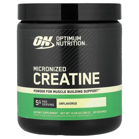 Optimum Nutrition Micronized Creatine Powder, Unflavored, 10.58 oz (300 g)