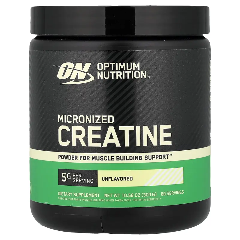 Optimum Nutrition Micronized Creatine Powder, Unflavored, 10.58 oz (300 g)