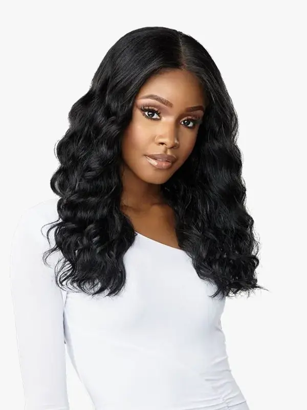 VERA LACE HUMAN HAIR BLEND DEEP WAVE 20″