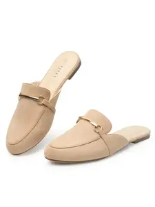 Women's Fashionable Solid Color Slip on Mules, Casual Comfortable Loafers for Daily Wear, Lightweight Breathable Shoes for Women & Girls, Footwear, Clogs