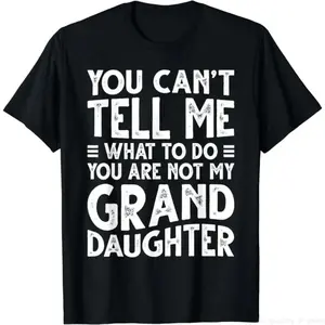 Cotton Short Sleeve Funny Grandpa Shirt For Grandfather Men Papa Birthday T-Shirt for Men