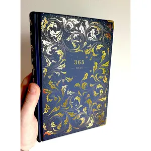 365 Days Gold Leaf Journal