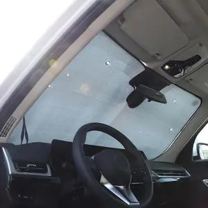For BMW X1 2023+ Aluminum Foil Silver Car Front Windshield  Anti-UV Sun Protection Parasol Car Accessories