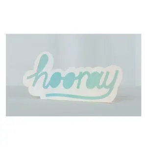 Hooray Pop Up Tag