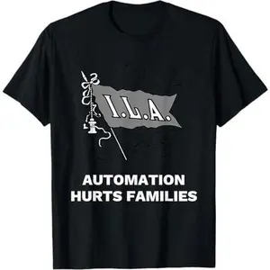 ILA Longshoremen Union Strike Port Workers Union T-Shirt