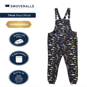 Swoveralls | Cozy One-Piece Loungewear Sweatpants Overalls | Limited Edition Colors
