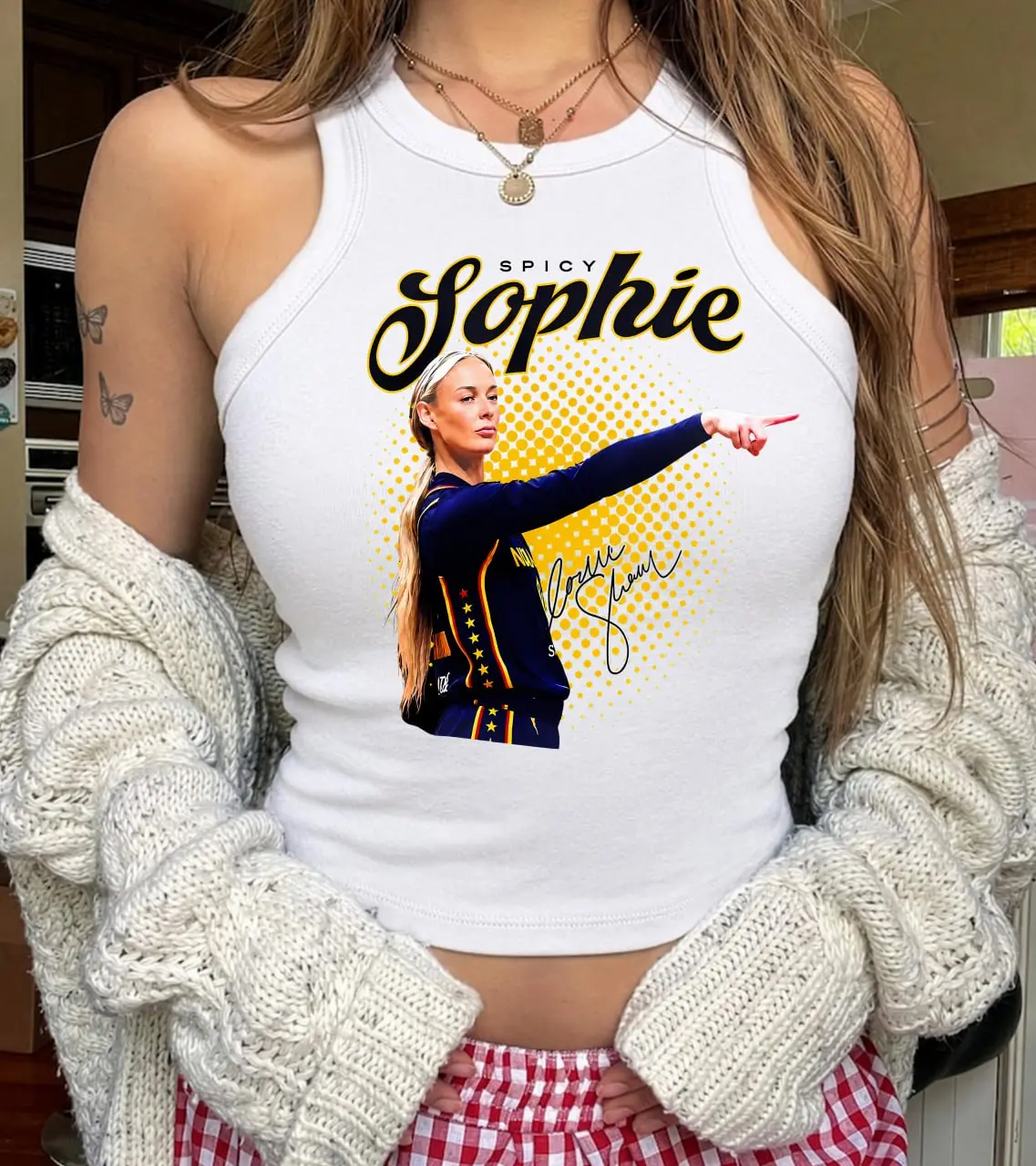 [Made From US] PRINTED Cunningham Point God Women Basketball Vintage Tank Top Shirt