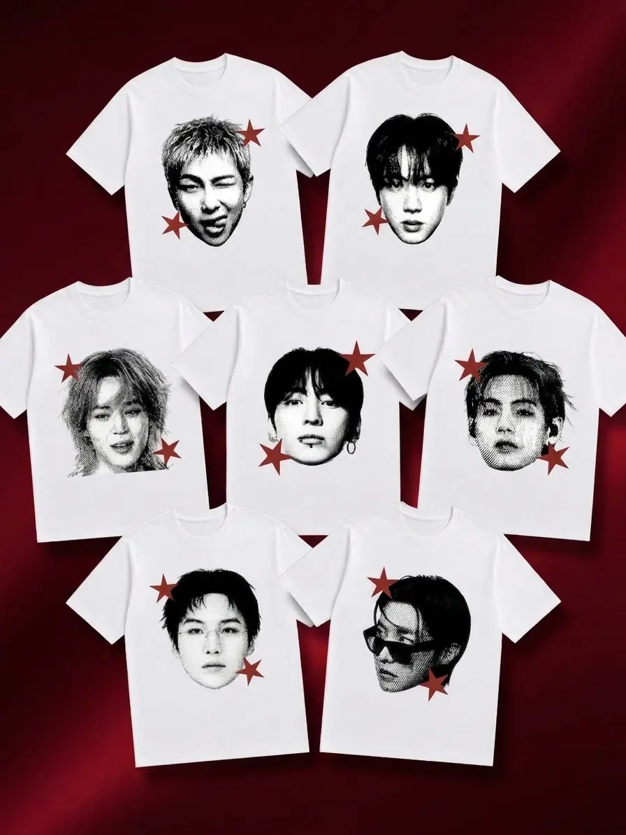 Kpop Idol Arirang World Tour Fanmade Shirt Concert Outfit