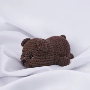 Baby Bear Crochet, Stuffed Plush Easy Cute Teddy Bear Amigurumi crochet for nursery decor