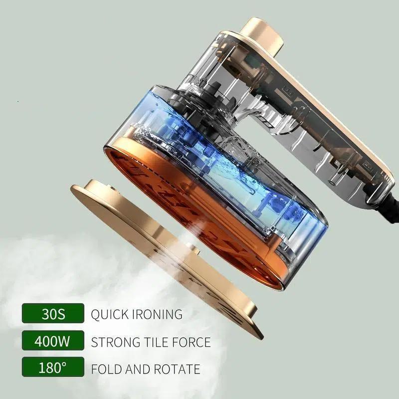 【Free Shipping 】Travel Garment Steamer Mini Portable Iron with Steam Function Fast Heating Smooth Finish for Travel