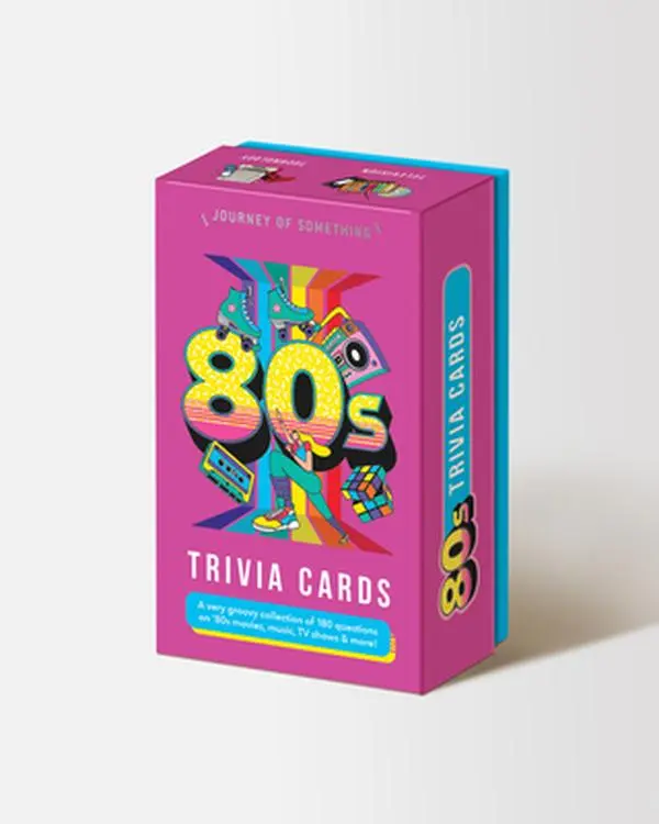 80s Trivia Card Game - Fun Adult Party Game -- Journey Of Something, Other Merchandise