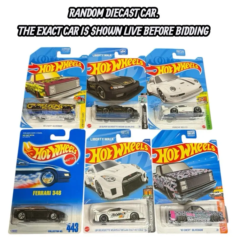 Diecast Collectible Car – LIVE Stream Sale (Exact Car Shown)