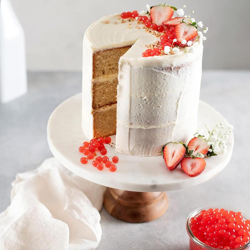 Syruvia Boba Pearls, Popping Bursting Boba, Tapioca Pearls For Bubble Tea (Strawberry, Passion Fruit, Blueberry, Pomegranate & Peach 2 lb, 1 Pack)