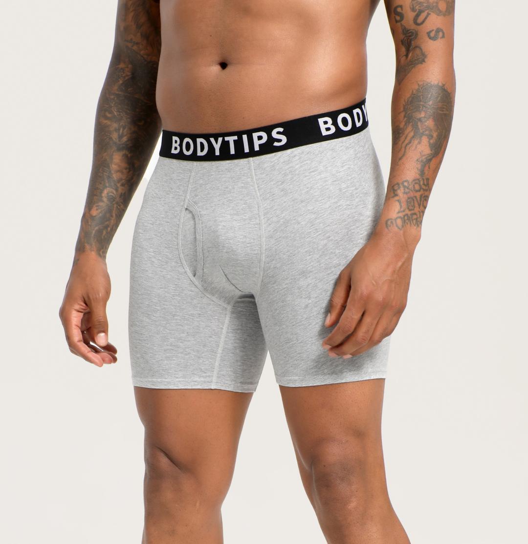 BodyTips 3Pack Boxer Briefs Seamless Breathable Skin Friendly 50S Premium Fabric Casual Soft Underwear 0.8cm Thin Waistband Flexible Fit Design Smooth Boxer Panties Popular Underwear Versatile Briefs For Daily Wear Casual Outfit Active Use All Day Comfort