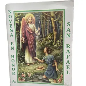 Novena in Honor of Saint Archangel Rafael Booklet Spanish Edition - Novena a San Rafael