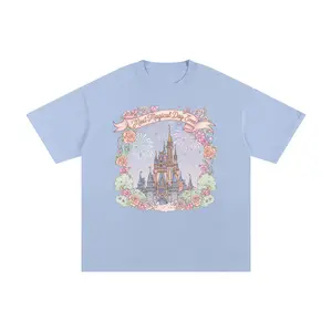 Most Magical Day Ever Unisex Loose Fit Graphic T-Shirt 100% Cotton Casual Streetwear Short Sleeve Round Neck Spring Summer Coquette Design Original Disneyana Fan Shirt
