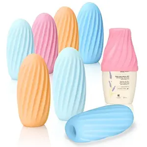 Leakproof Travel Toiletry Set for Luggage, Reusable Travel Containers for Standard and Travel Size Toiletries, Essentials for Carry-On & Bags