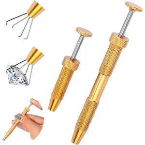 2PC Upgraded Anti-slip Piercing Taper Ball Grabber Tool for Changing Jewelry-Regular and Long Body Piercing Kit for Changing Ear/Eyebrow/Lip/Septum/Belly Piercing Jewelry