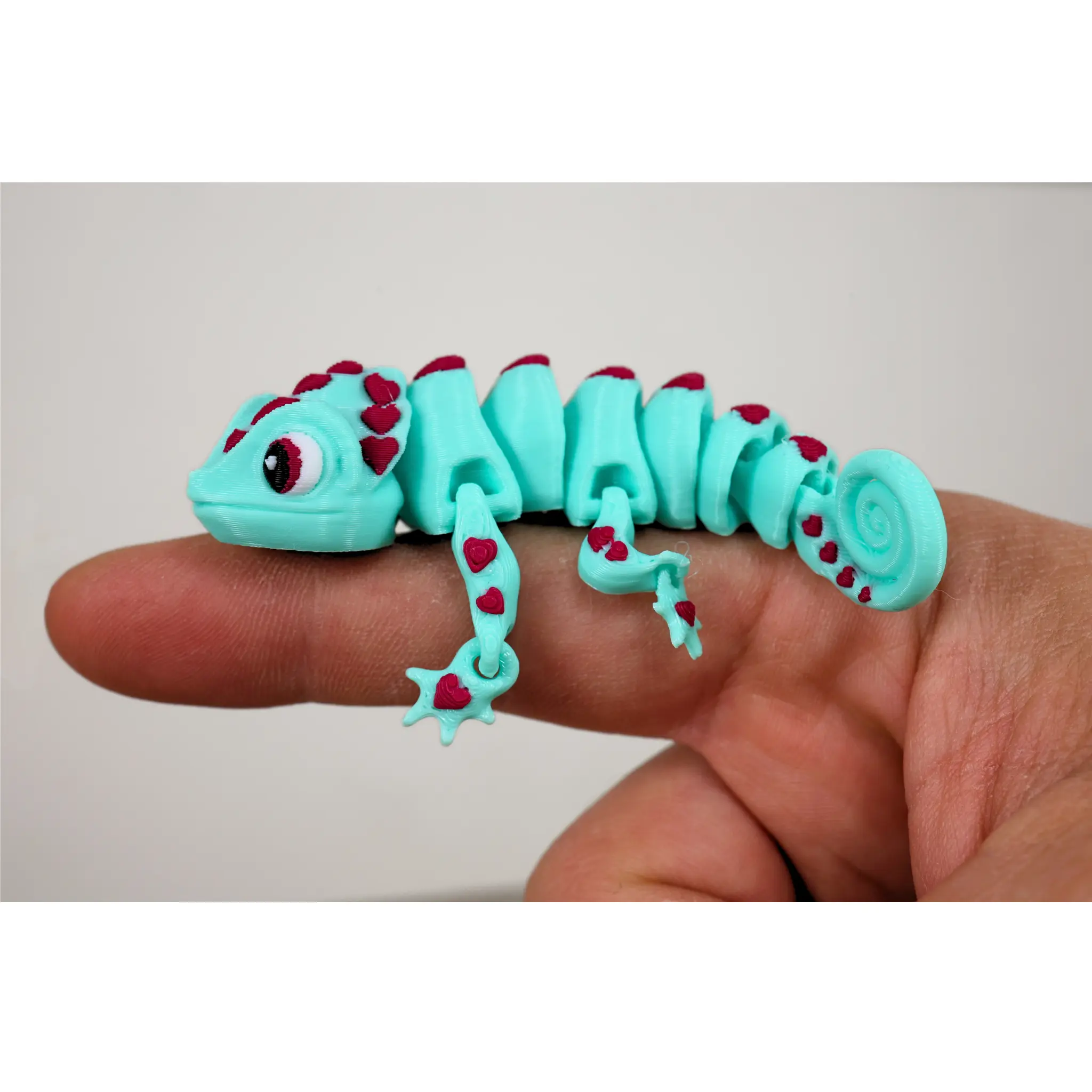 3D Printed Articulated Chameleon