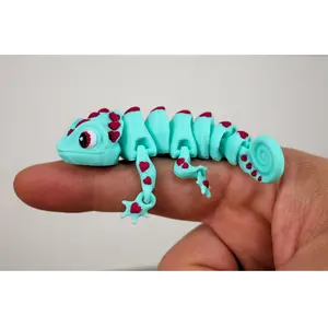 3D Printed Articulated Chameleon