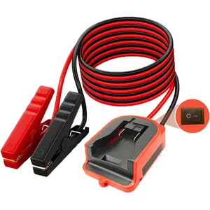 Jumper  Kit with  for "MIL" 18V , Reinforced Clamps 12AWG 5.9Ft Booster  for  , Compatible with 48-11-1812 48-11-1815 48-11-1820 etc.