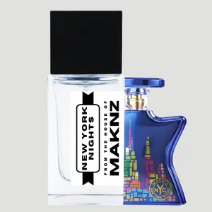 MAKNZ New York Nights Unisex Fragrance - caramel, warm spicy, coffee, floral, woody, white floral, sweet, patchouli