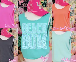 Beach Bum Leopard TANK