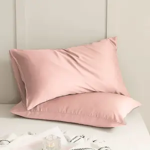 2 Pcs Microfiber Pillowcases Soft Bed Pillow Covers Envelope Closure, Valentine's Day Gift, Wrinkle, Fade and Stain Resistant 48x74cm, Durable Bedding Accessories