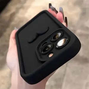 Fashionable Shockproof Protective Phone Case for Various iPhone Models, Warm 3D Cardi Design, Available for iPhone 17, 16, 15, 14, 13, 12, 11, Pro, Plus, Pro Max, X, XR, XS, XS Max, 7, 8